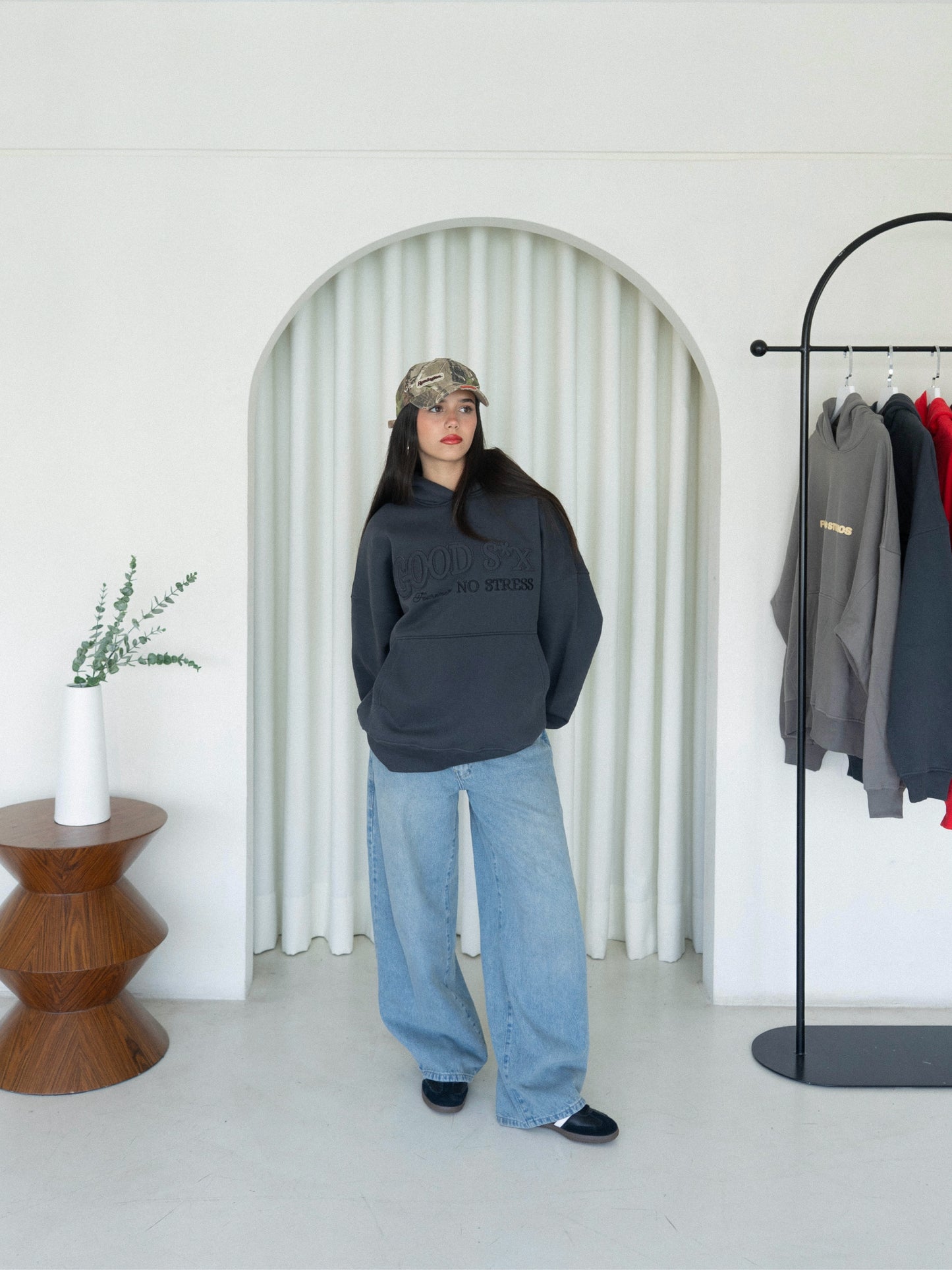 GOOD SEX DARK GREY HOODIE