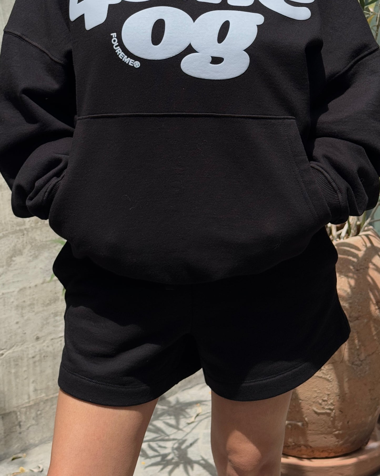 4EME BLACK GIRLS BASIC SHORTS