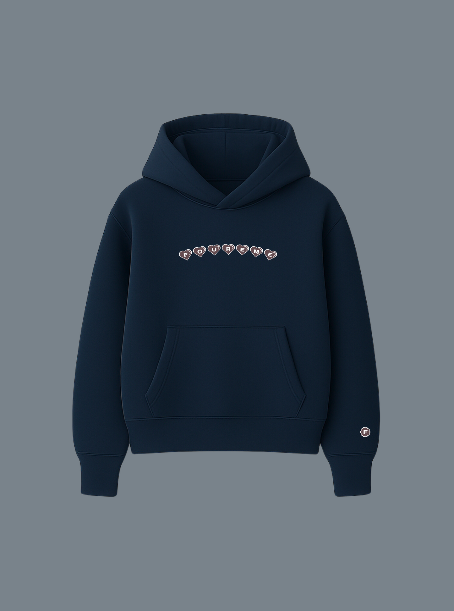 CHANCES STEEL BLUE HOODIE