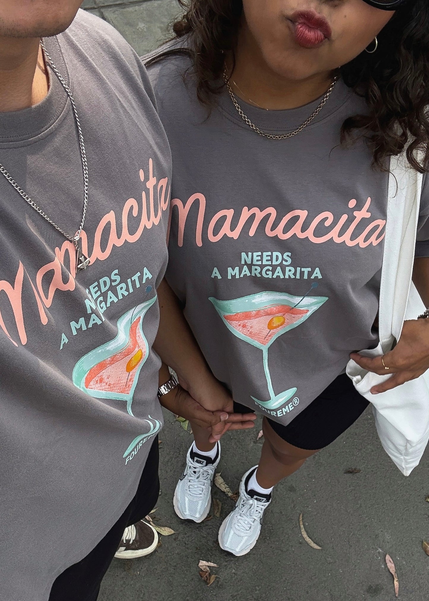 MARGARITA GREY TEE