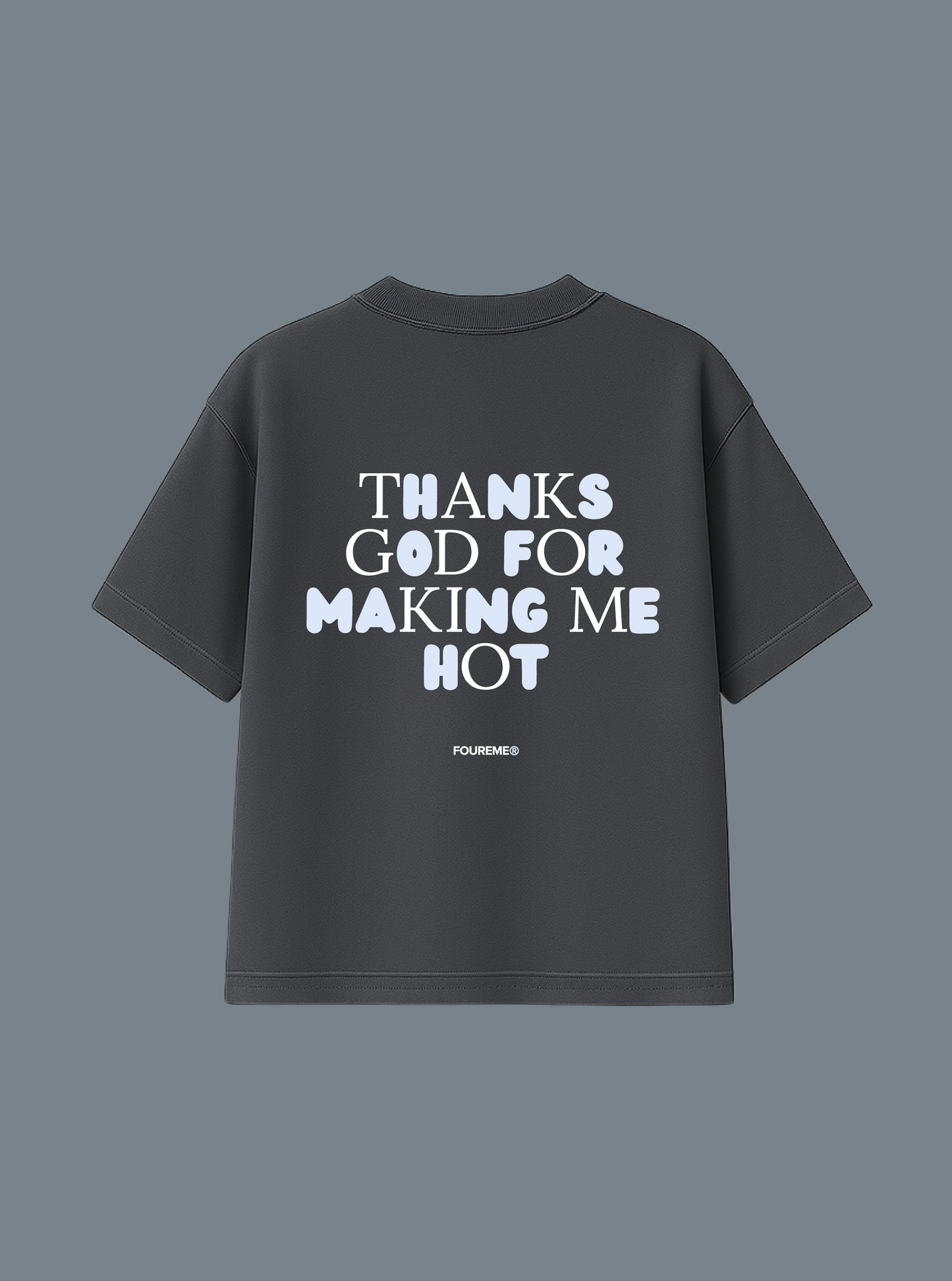 THX GOD DARK GREY TEE