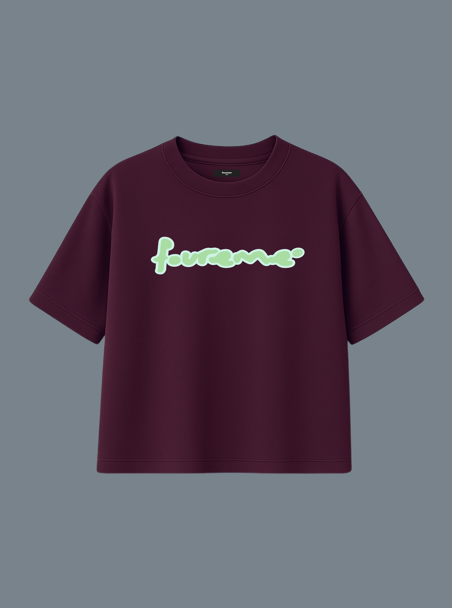 WINE BURGUNDY TEE