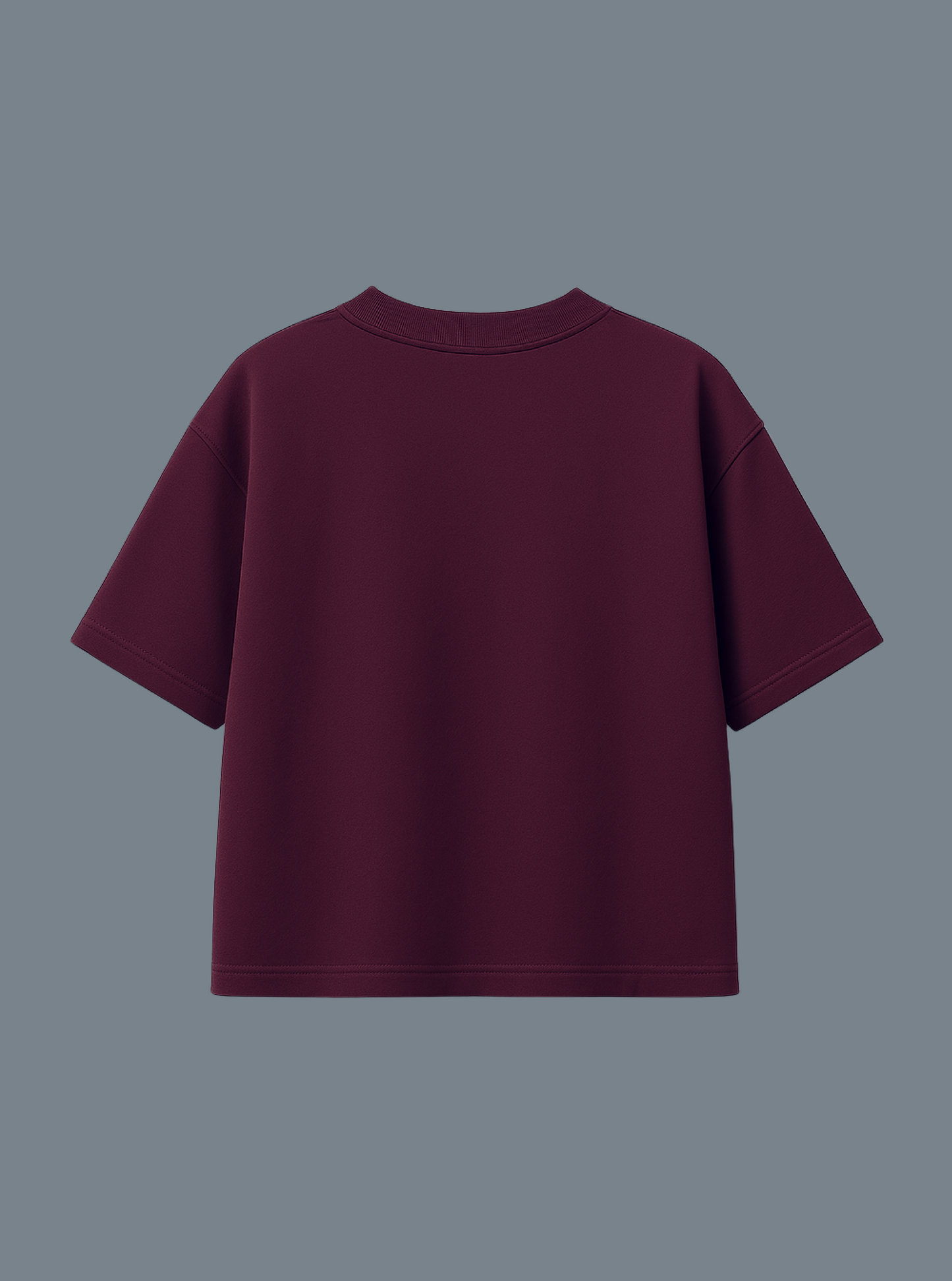 WINE BURGUNDY TEE