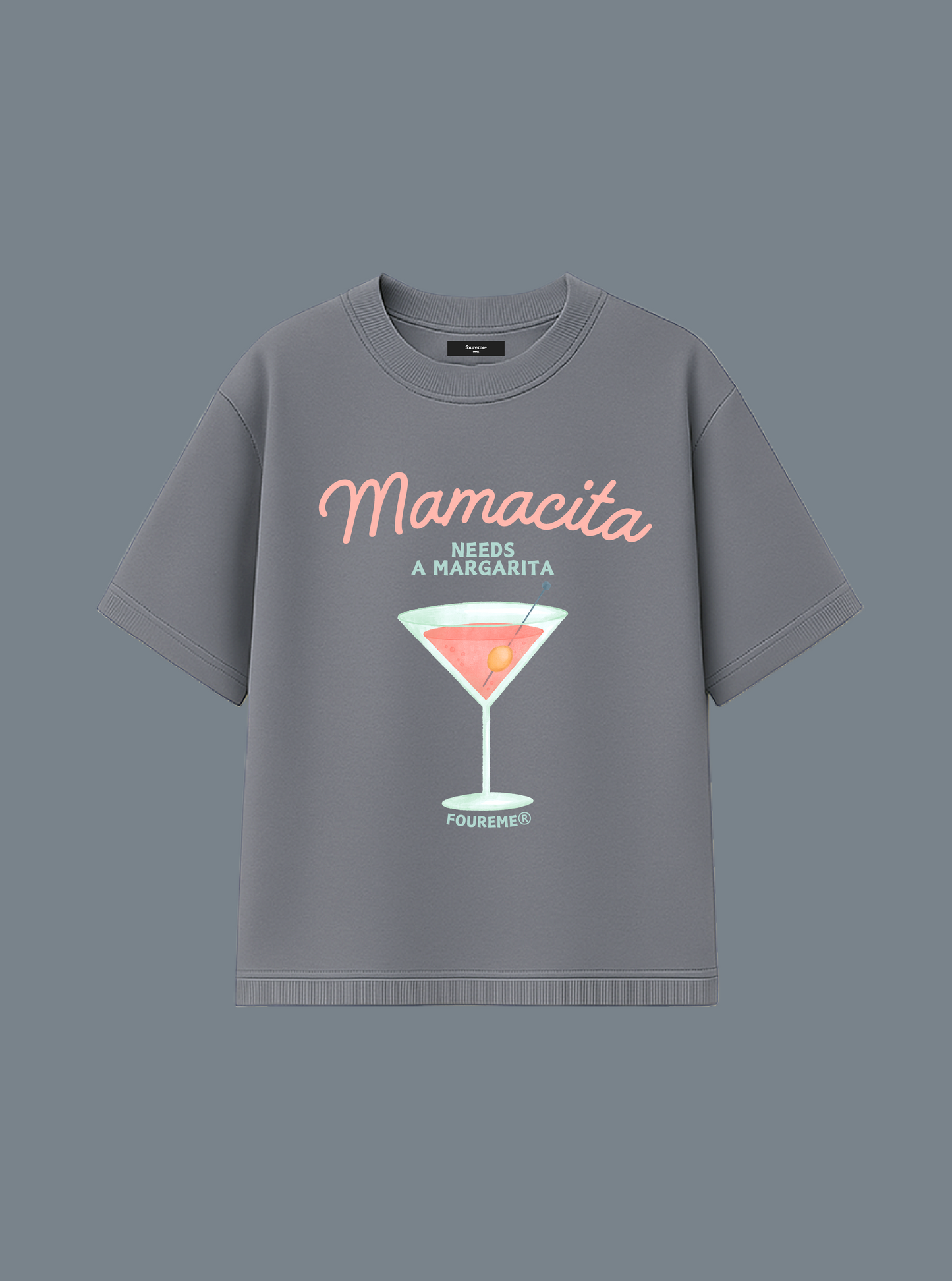 MARGARITA GREY TEE