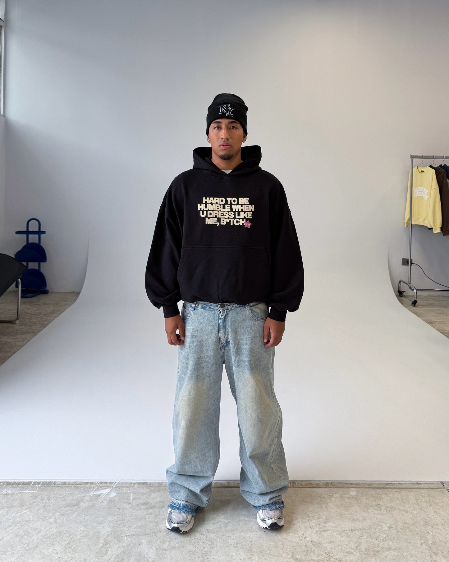 HUMBLE BLACK HOODIE