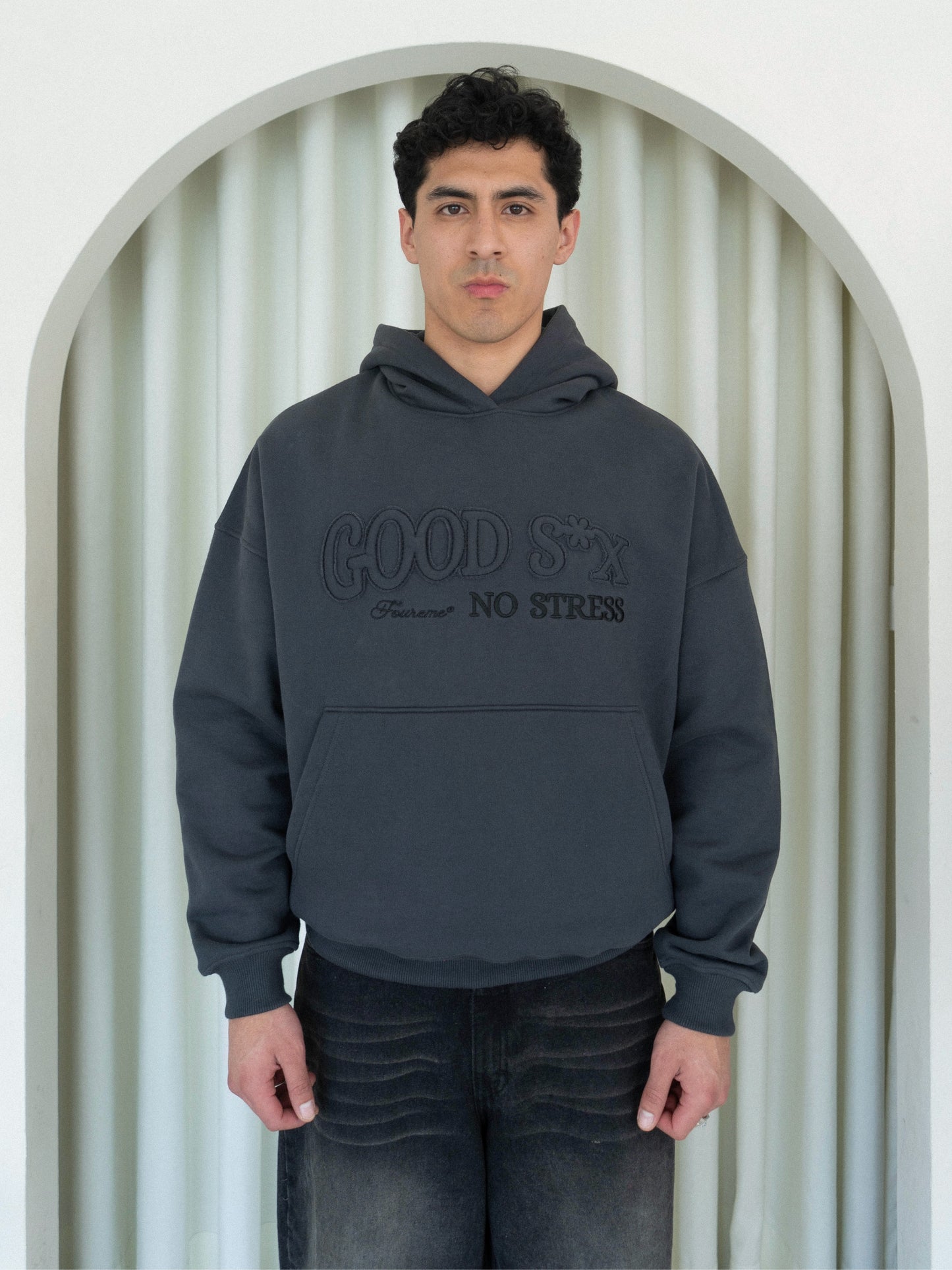 GOOD SEX DARK GREY HOODIE