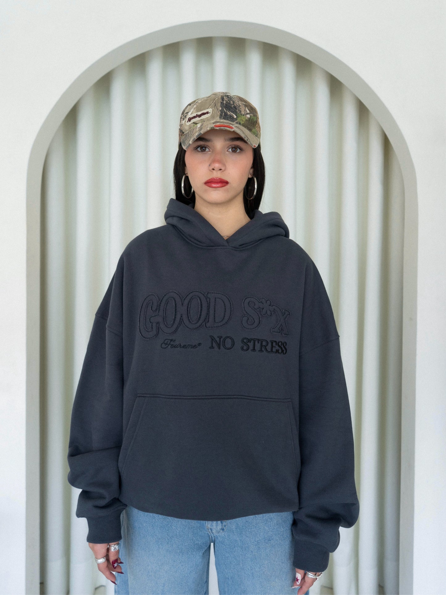 GOOD SEX DARK GREY HOODIE