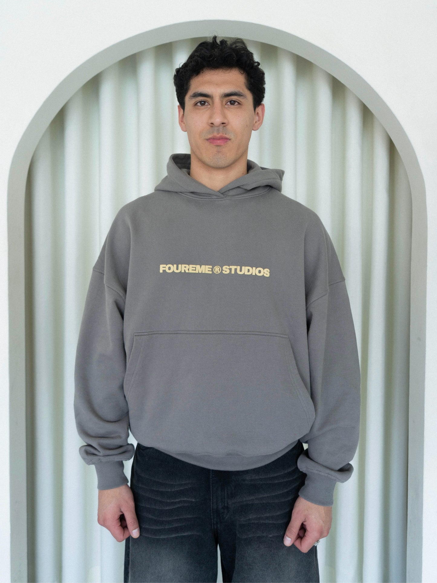 NOT LONELY TAUPE HOODIE