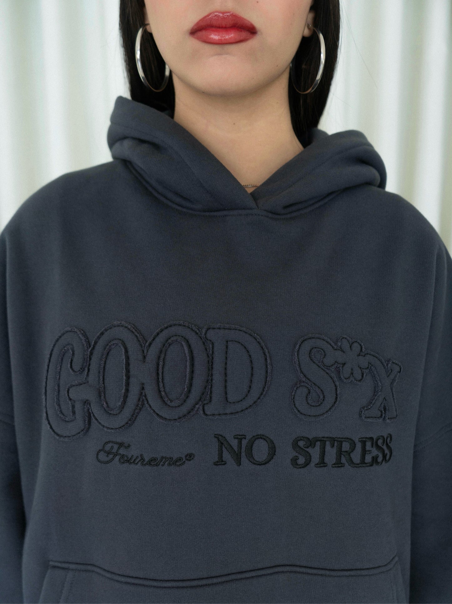 GOOD SEX DARK GREY HOODIE