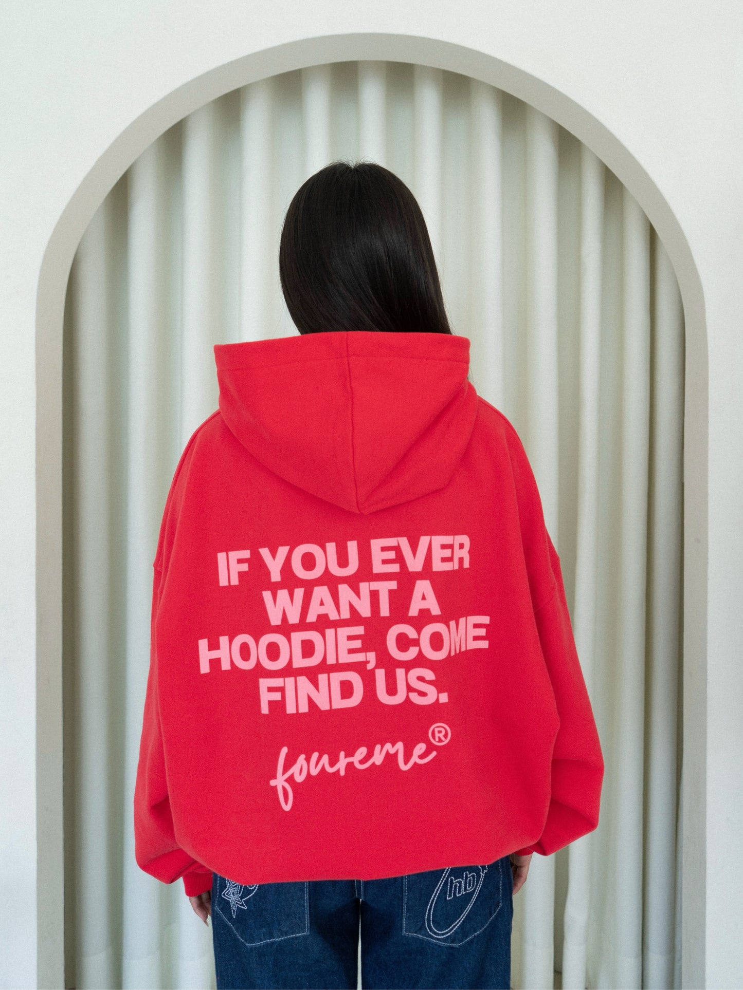 SPECIALISTS CORAL RED HOODIE