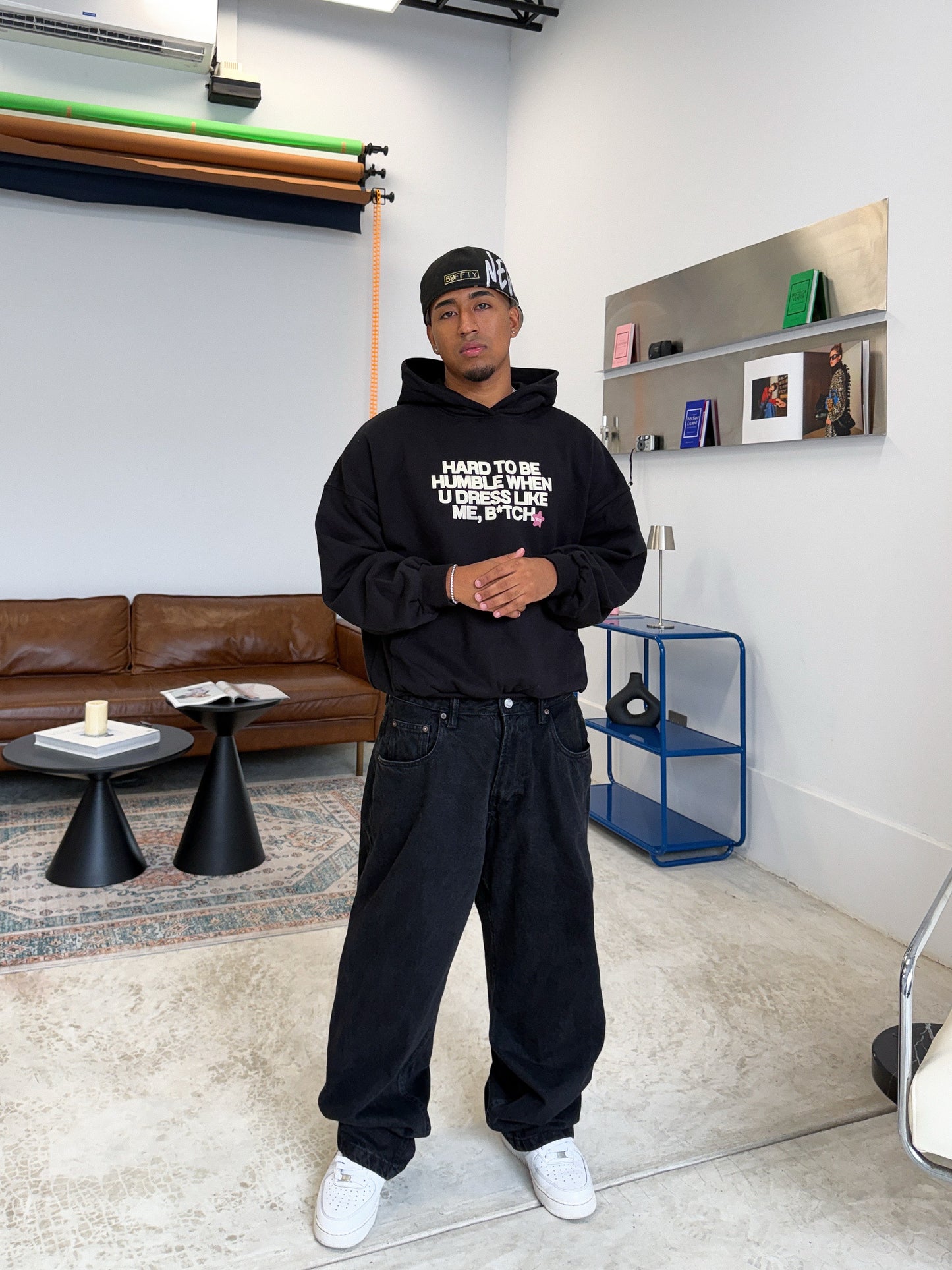 HUMBLE BLACK HOODIE