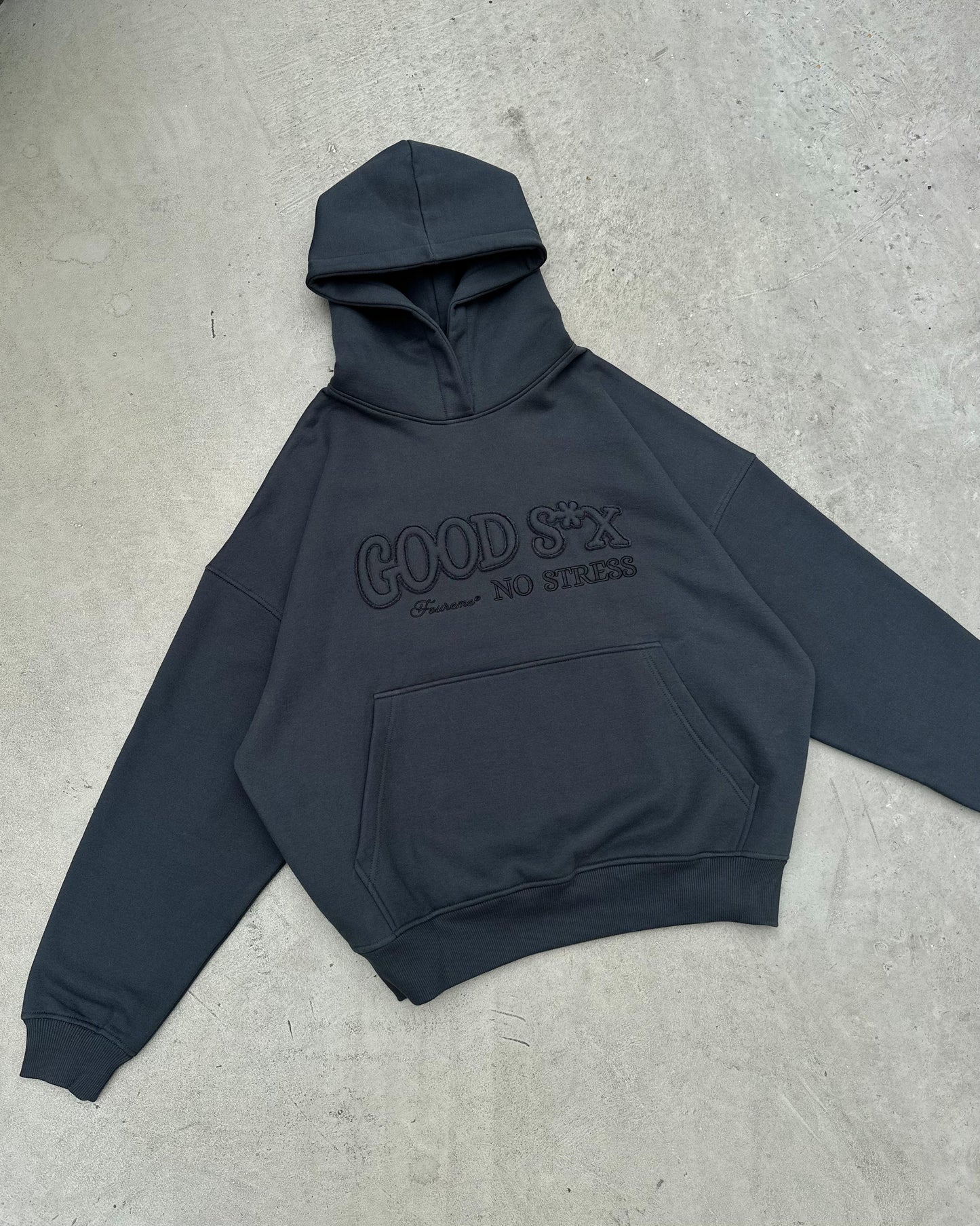 GOOD SEX DARK GREY HOODIE