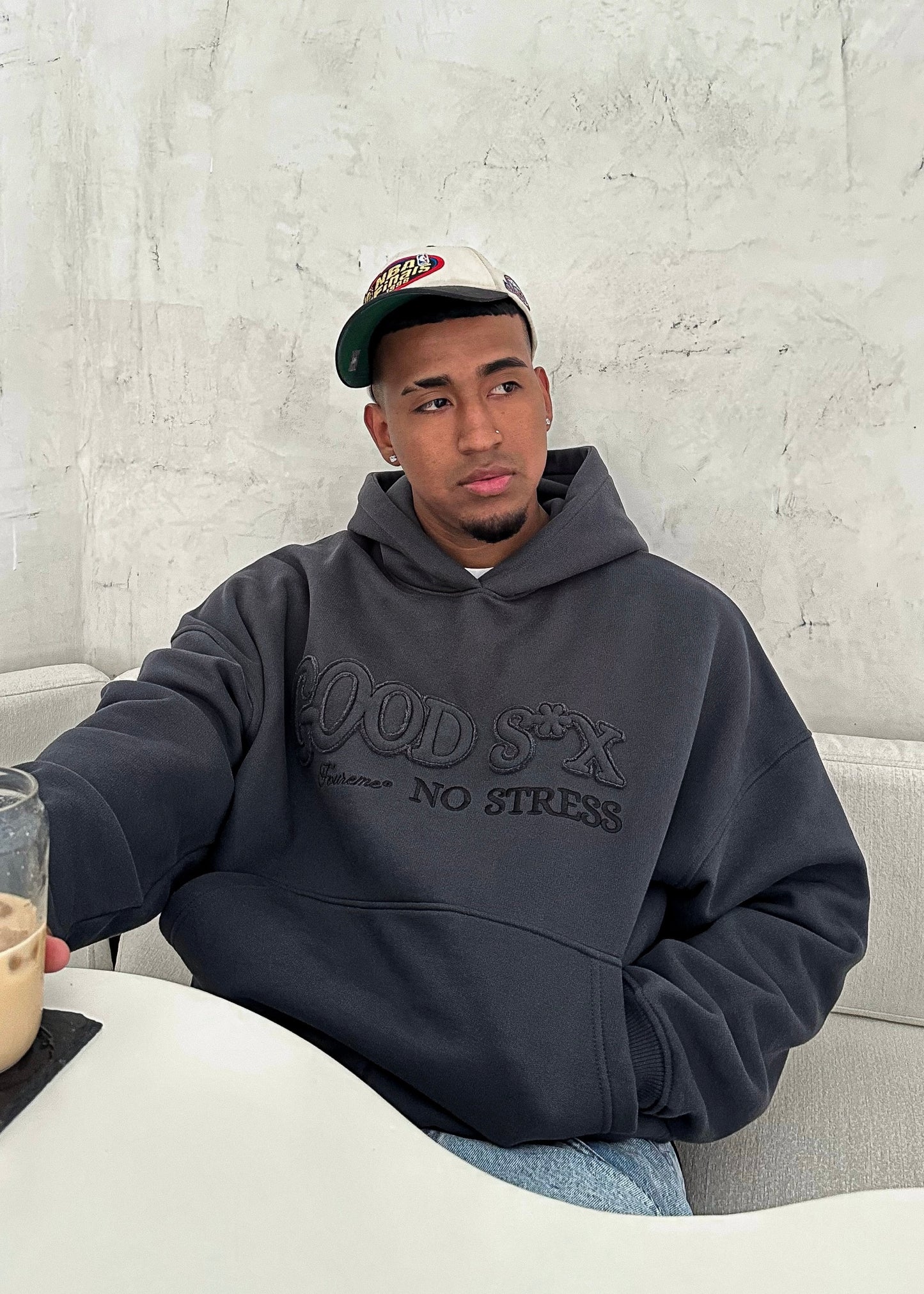 GOOD SEX DARK GREY HOODIE