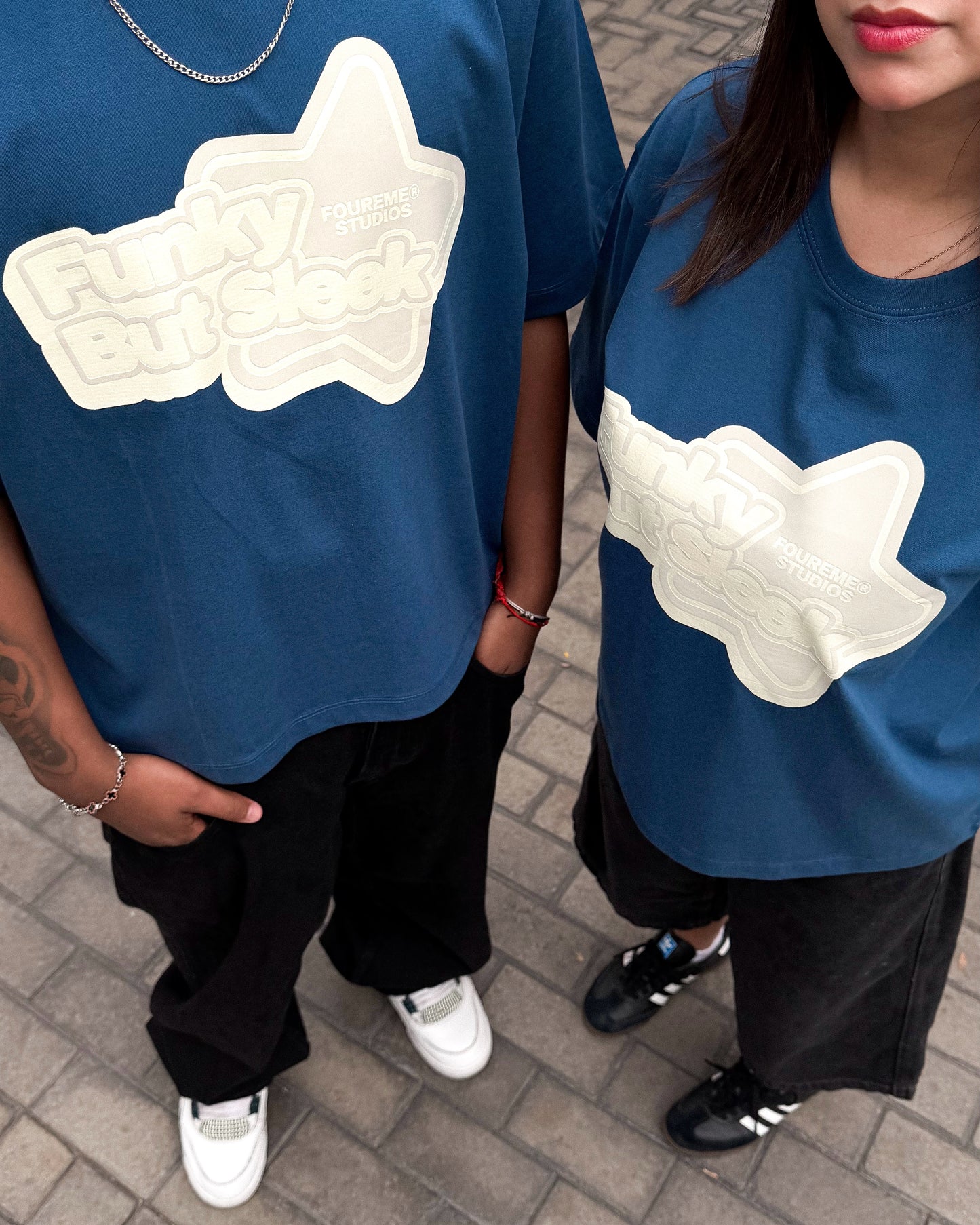 FUNKY CLASSIC BLUE TEE