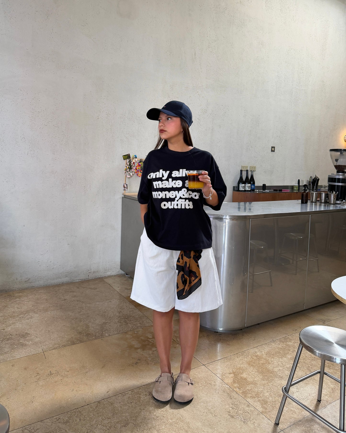 ONLY ALIVE MIDNIGHT BLUE TEE