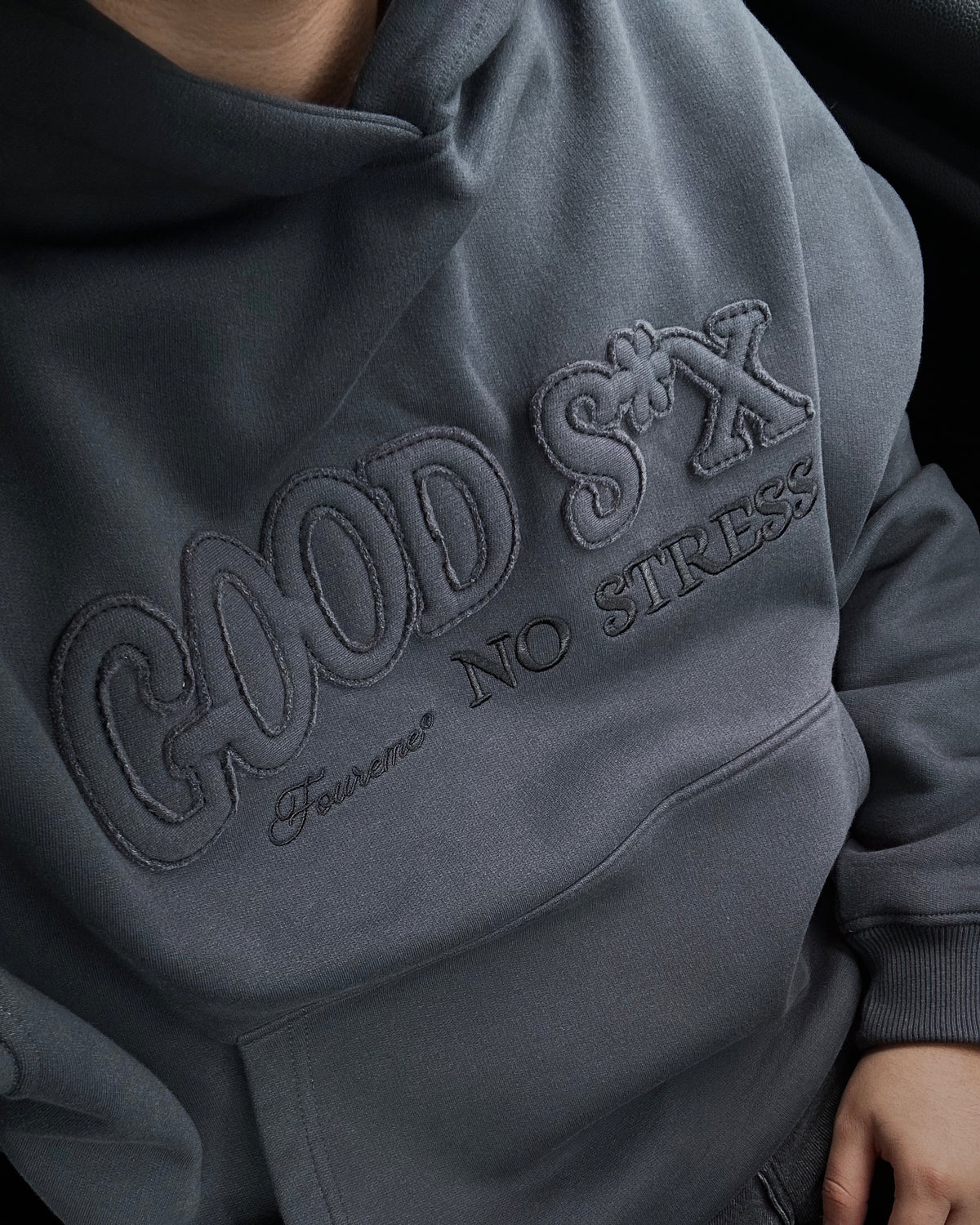 GOOD S*X DARK GREY HOODIE