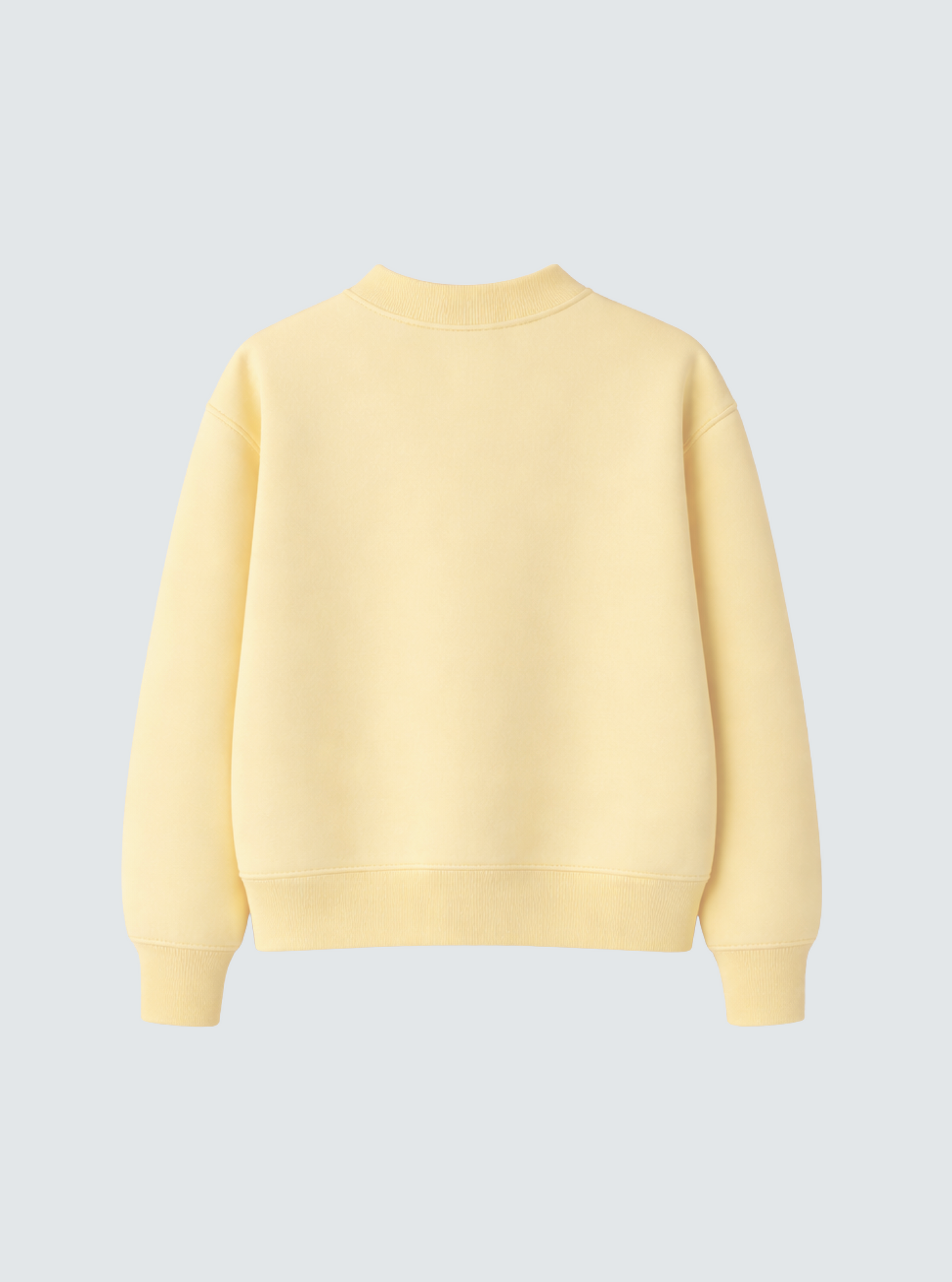 ALWAYS FOUREME BABY YELLOW CREWNECK
