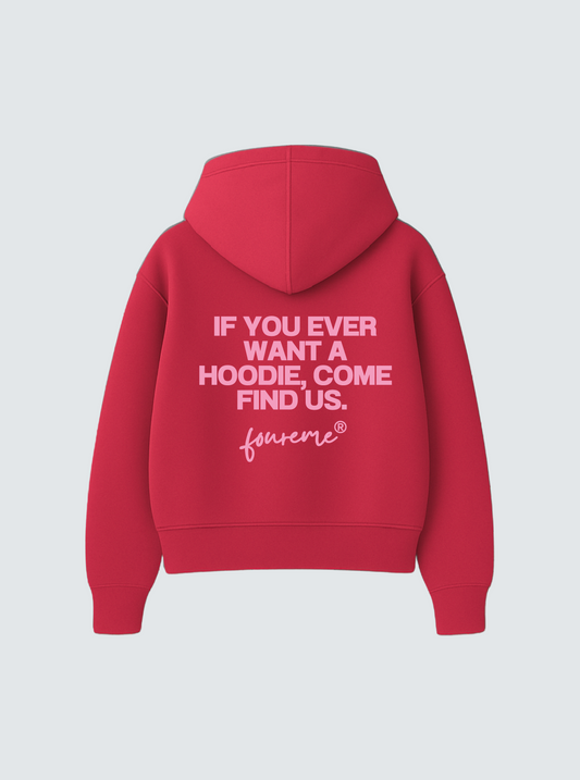 SPECIALISTS CORAL RED HOODIE