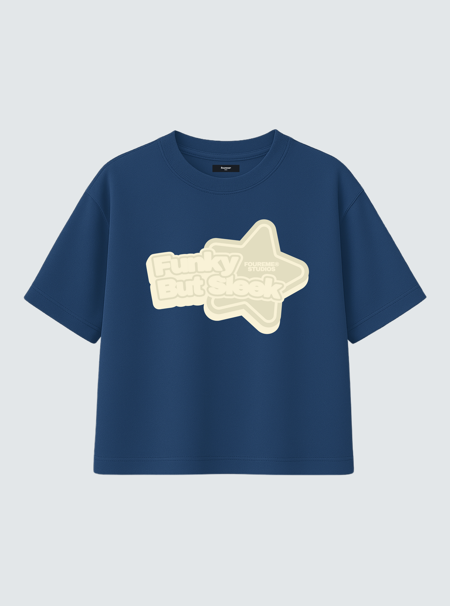 FUNKY CLASSIC BLUE TEE