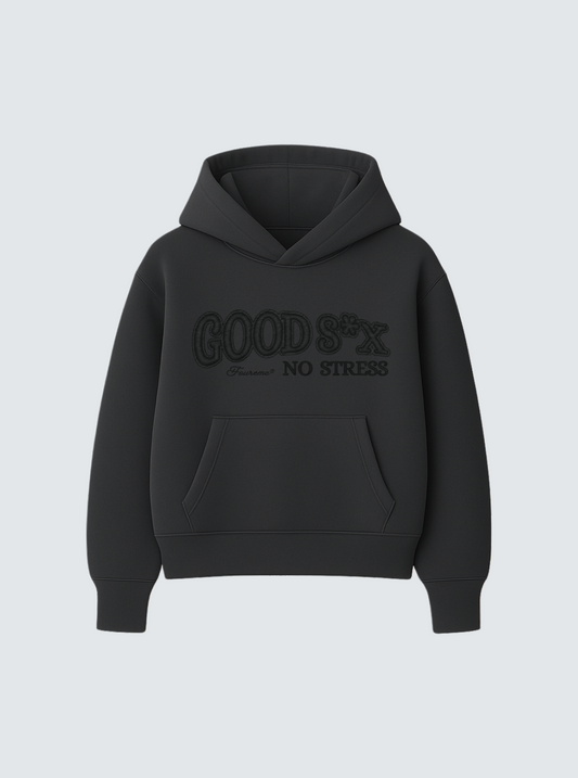 GOOD SEX DARK GREY HOODIE