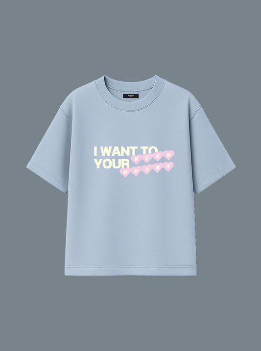 LOVERS SILVER BLUE TEE