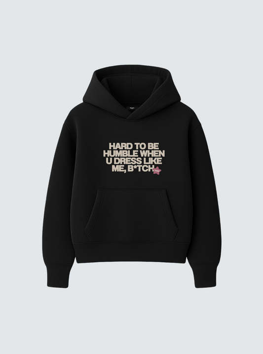 HUMBLE BLACK HOODIE