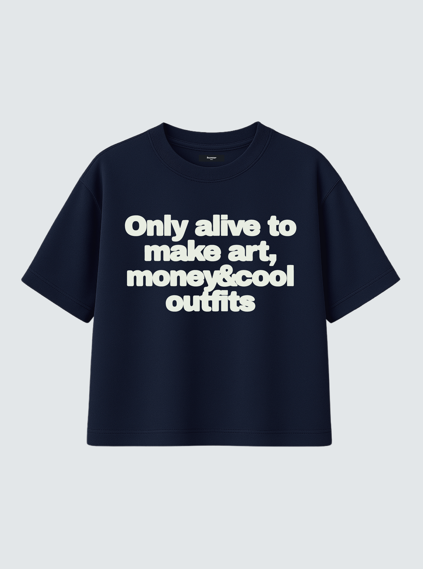 ONLY ALIVE MIDNIGHT BLUE TEE