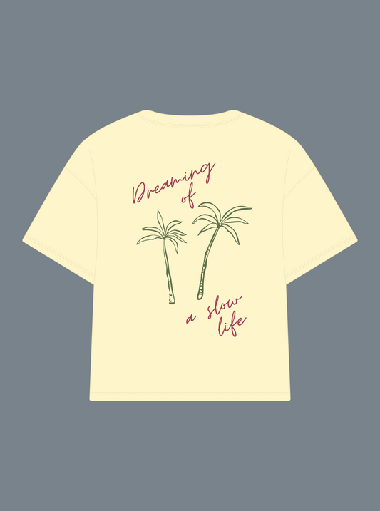 PALMS BABY YELLOW TEE