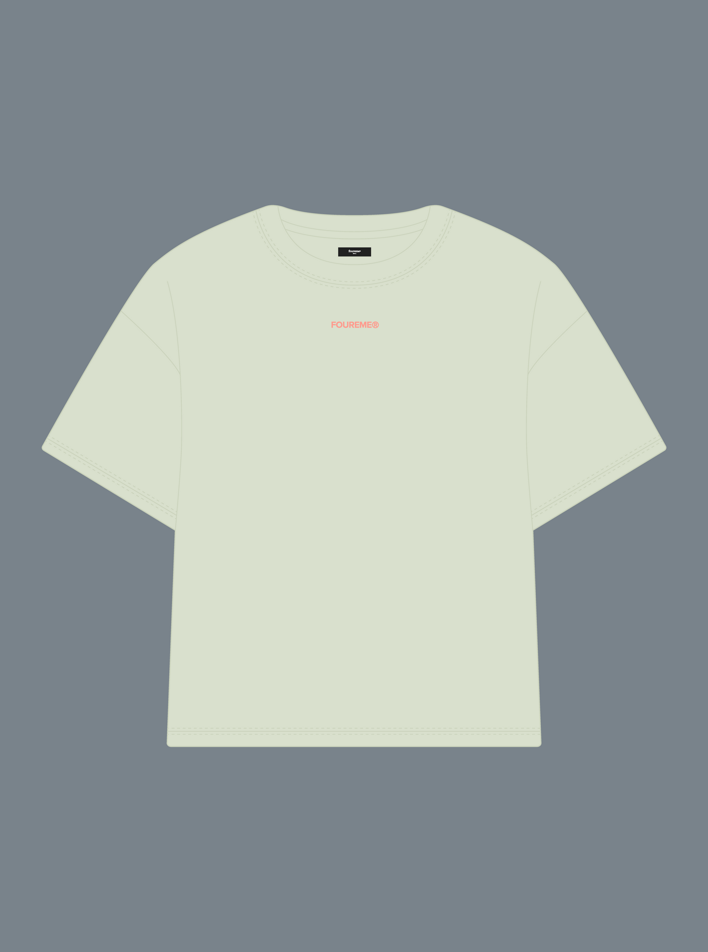 LOVE THINGS PALE GREEN TEE