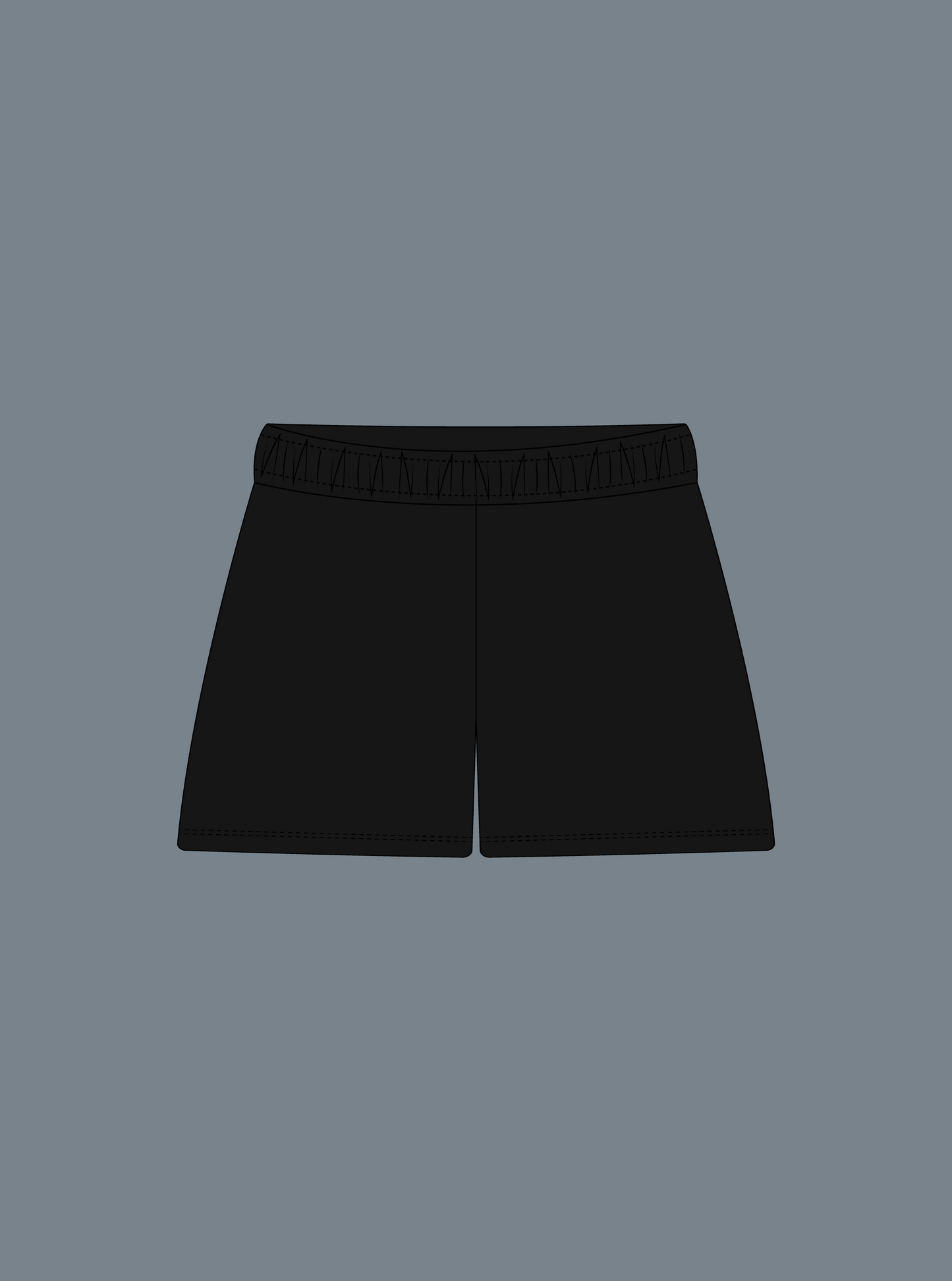 4EME BLACK GIRLS BASIC SHORTS