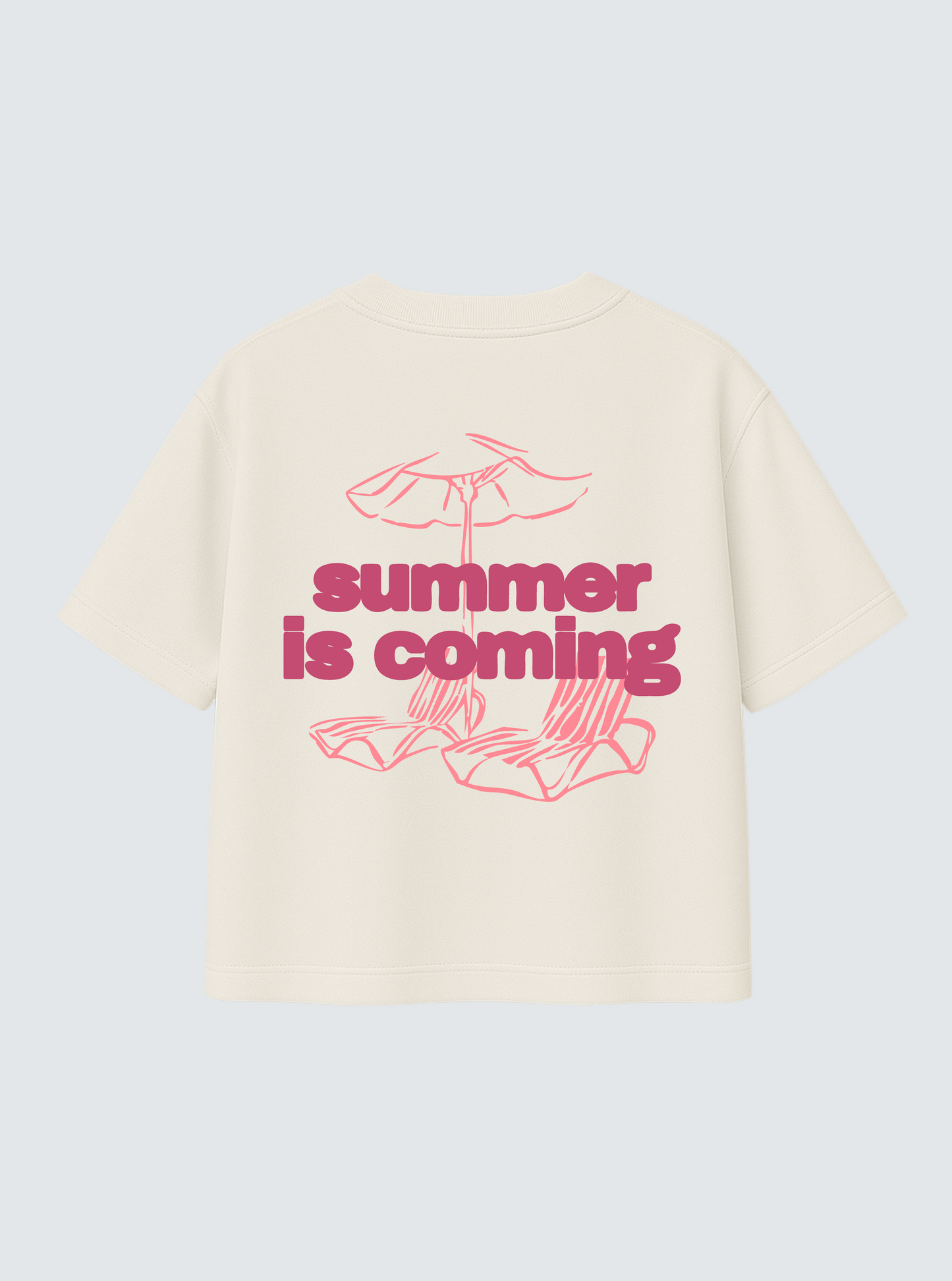 SUMMER IS COMING BONE TEE